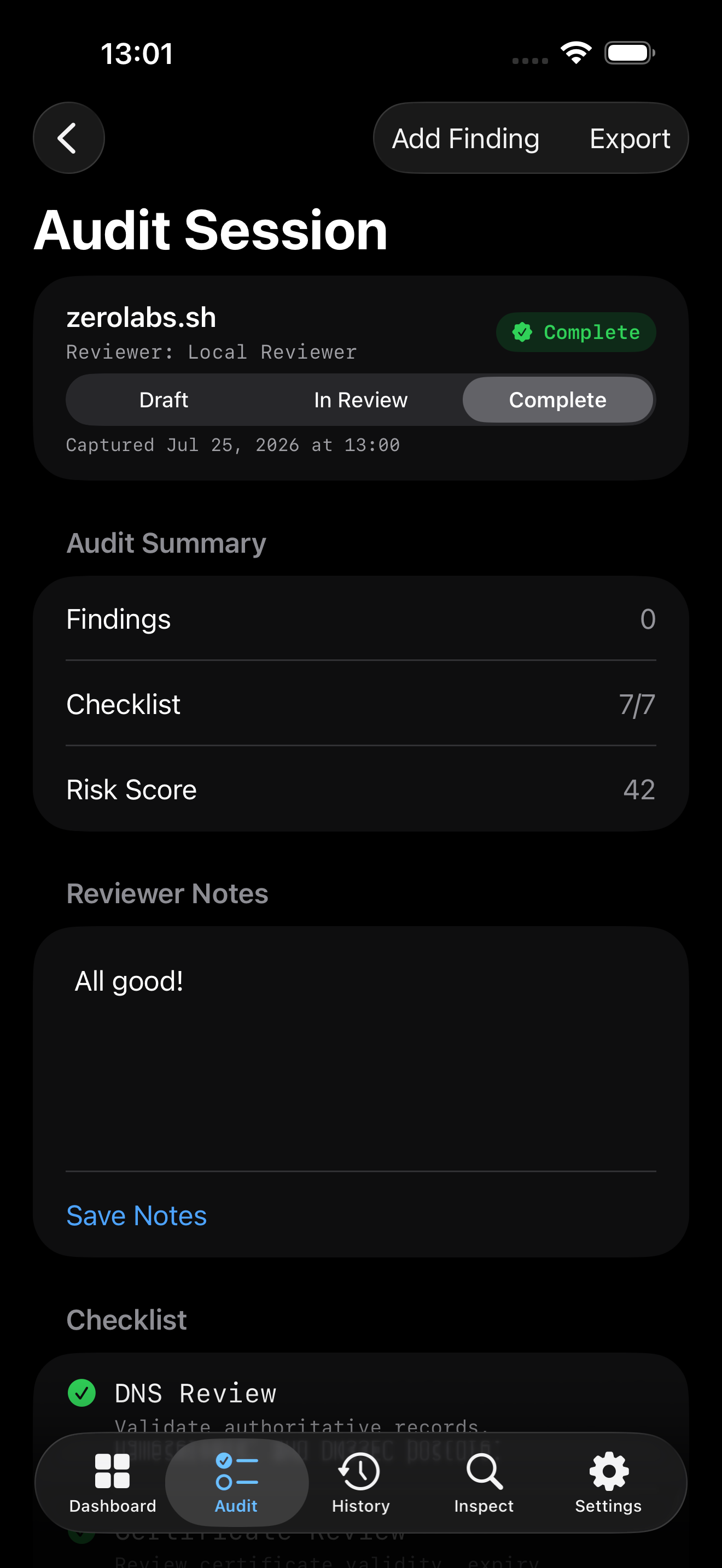 Resolver settings