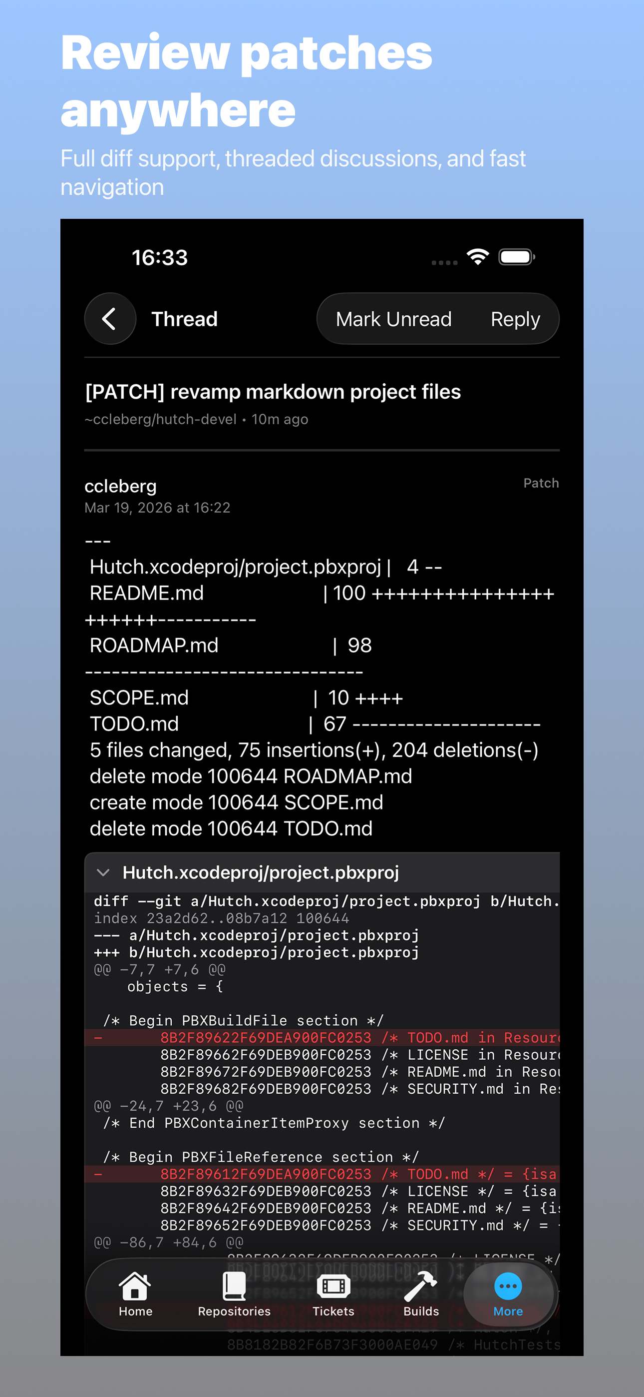 Patch review