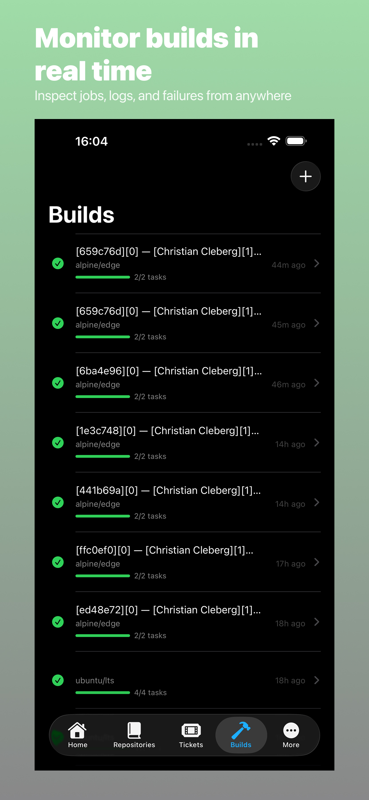Builds